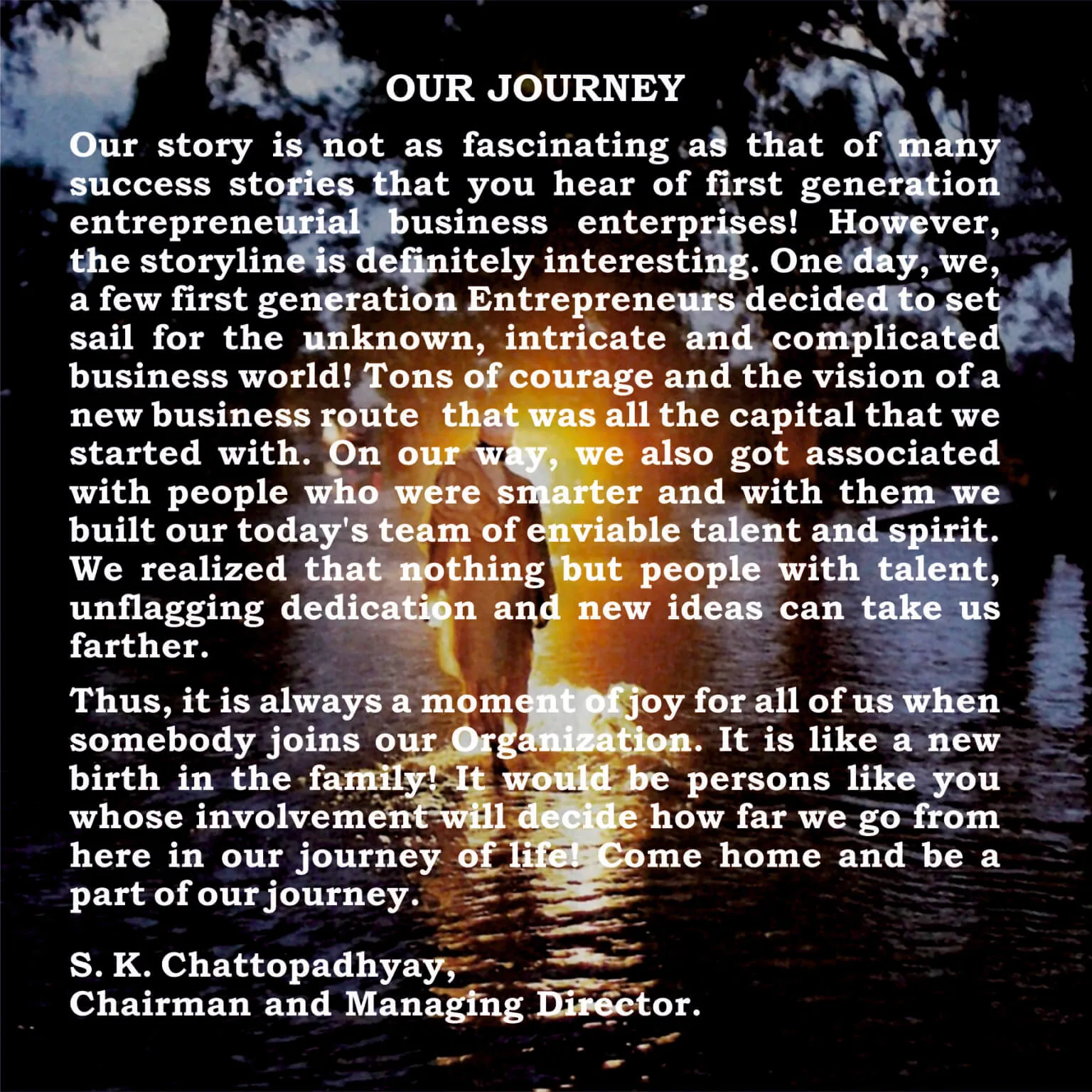 Our Journey